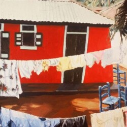 Tin Roof and Blue Chairs